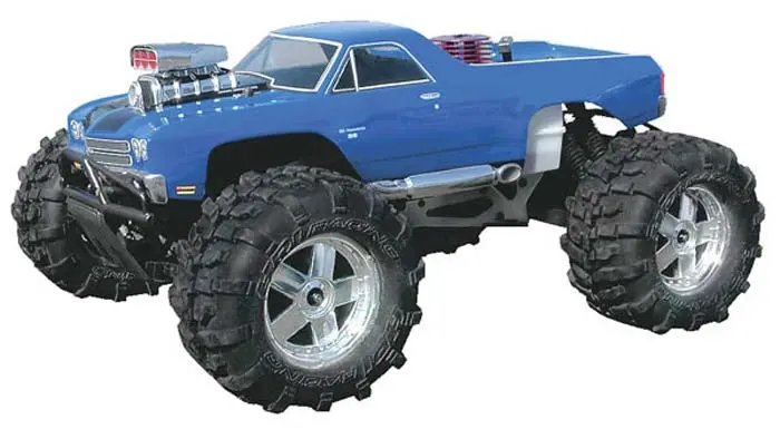 Hpi Chevy El Camino Ss Clear Body Suit Savage - Hpi-7177 2