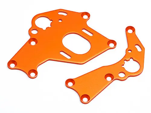 Hpi Motor Mount Set Orange Aluminium Suit Sprint 2 - Hpi-106838 1