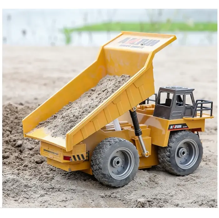Huina 1:18 Rc Dump Truck W/ Battery & Charger - Hn1534 2