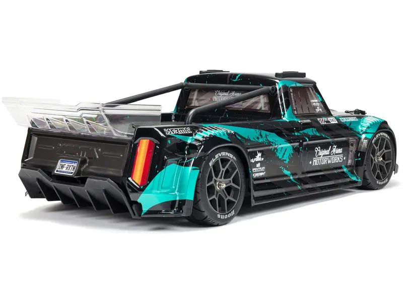 Infraction 1/8Th 4X4 3S Blx All-Road Street Bash Resto-Mod Truck - Teal * 2