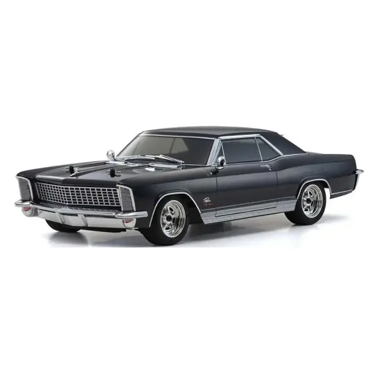 Kyosho 1965 Buick Riviera Regal Black 1:10 Fazer 4Wd Mk2 W/ Syncro 2.4Ghz Radio & Brushed Motor Fz02l - Kyo-34434T1 1