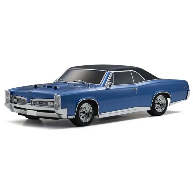 Kyosho 1967 Pontiac Gto Tyrol Blue 1:10 Fazer 4Wd Mk2 W/ Syncro 2.4Ghz Radio & Brushed Motor Fz02l - Kyo-34431T2 1