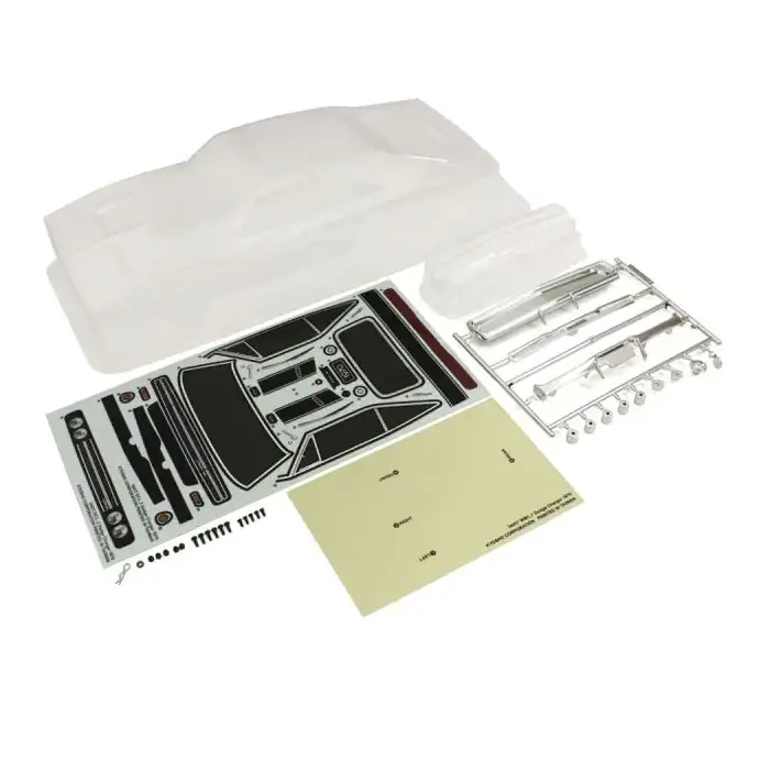 Kyosho 1970 Dodge Charger Clear Body Shell 1:10 Wb: 274Mm - Fab703c 1