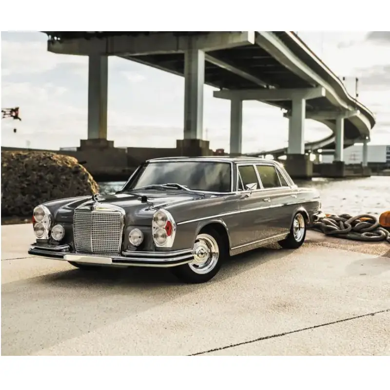 Kyosho 1971 Mercedes-Benz 300 Sel 6.3 Beige Gray 1:10 Fazer 4Wd Mk2 W/ Syncro 2.4Ghz Radio & Brushed Motor Fz02l - Kyo-34436T1 2
