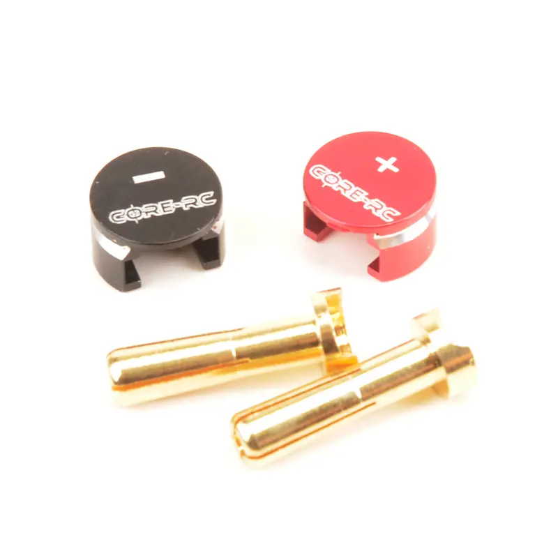 Low Profile Heatsink Bullet Plug Grips 4Mm 1