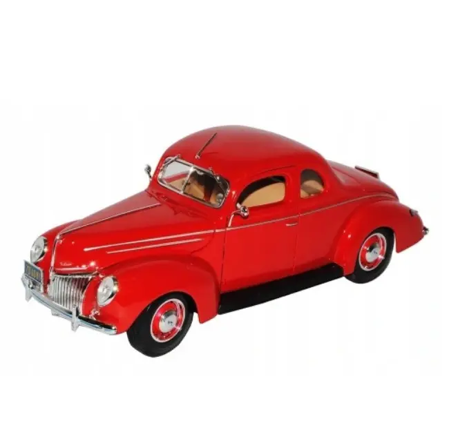 Maisto 1939 Ford Deluxe Coupe Red 1:18 - 31180Red 1