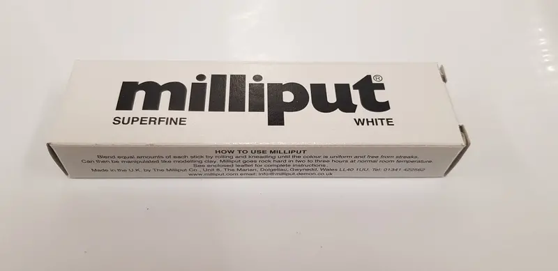 Milliput Superfine White 2-Part Epoxy Putty 113.4G - Mpt-Superfine 1