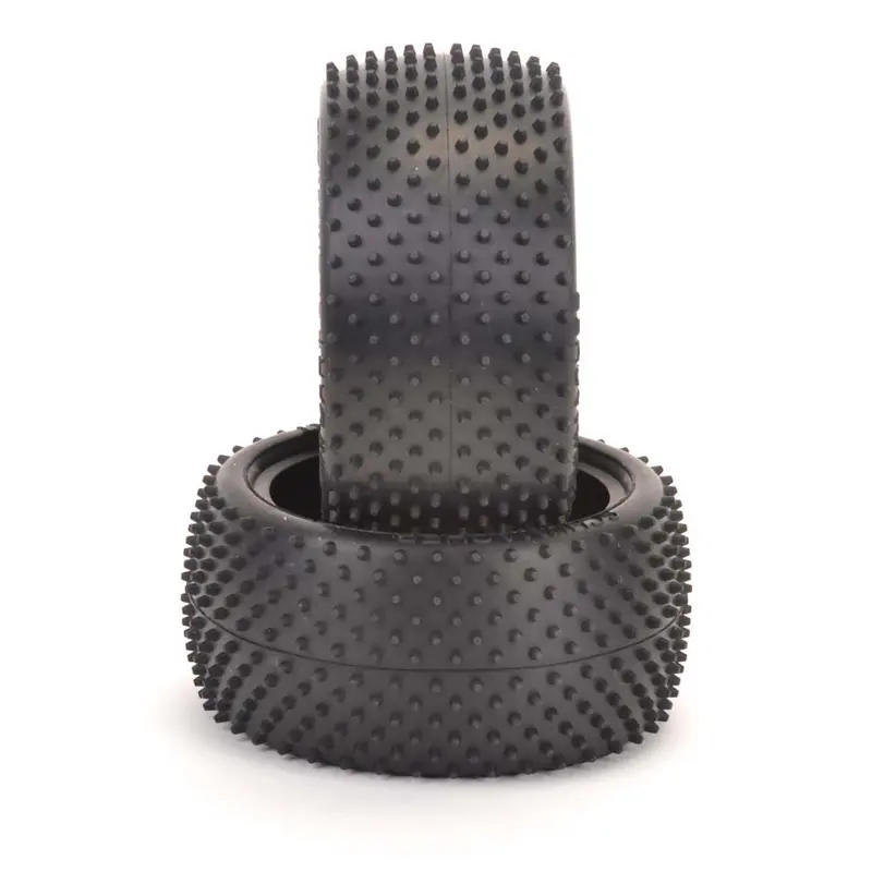 Mini Dart 1/10Th Off Road Rear Tyre Silver - 1Pr 1