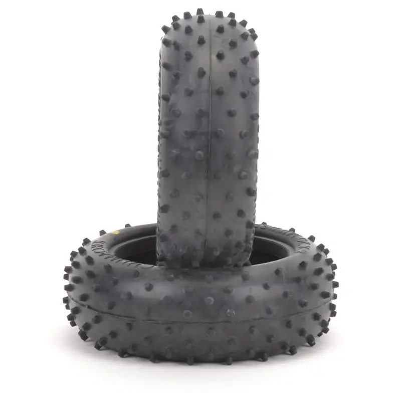 Mini Spike 2 Front Green 1/10Th Off Road Buggy Tyres - 1Pr 1