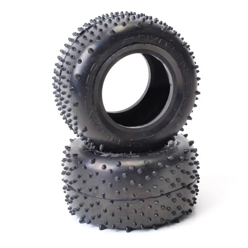 Mini Spike Truck Tyres - Silver 1