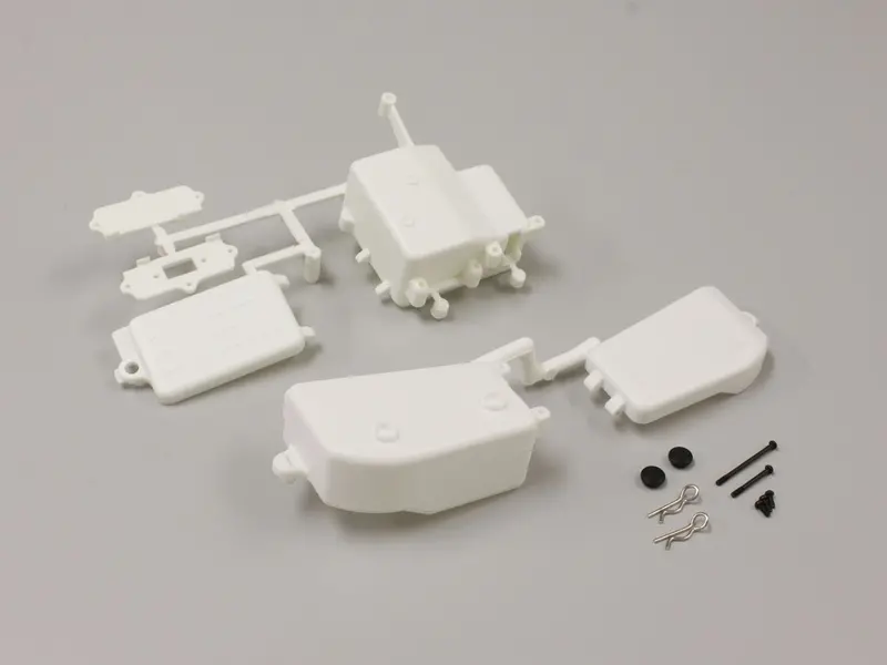 Mp10 Receiver And Battery Box - White 1