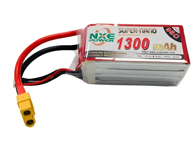 Nxe 1300Mah 14.8V 95C 4S Lipo Battery Sc Xt60 - 1300Sc954sxt60 1
