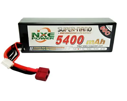 Nxe 5400Mah 11.1V 60C Lipo Battery Hc Deans - 5400Hc603sdean 1