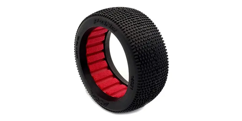 P-One Ultrasoft 1/8Th Buggy Tyre & Insert Only Deal - 1 Set 1