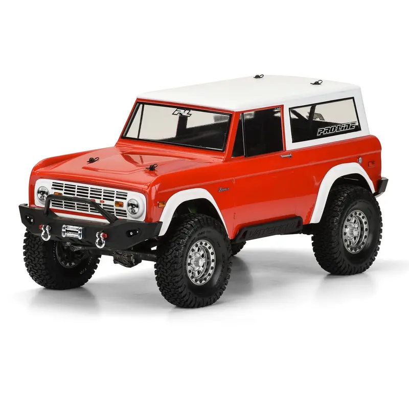 Proline 1973 Ford Bronco Clear Body Suit 12In Wb Crawlers - Pro331360 2