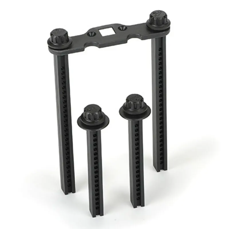 Proline Extended Body Mounts Fr/Rr Suit Revo 3.3/ E-Revo/ Summit - Pro630700 1