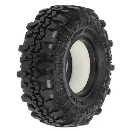 Proline Interco Tsl 1.9In Sx Super Swamper Xl G8 Rock Terrain Tyres W. Foams Fr/Rr 2Pcs - Pro119714 1