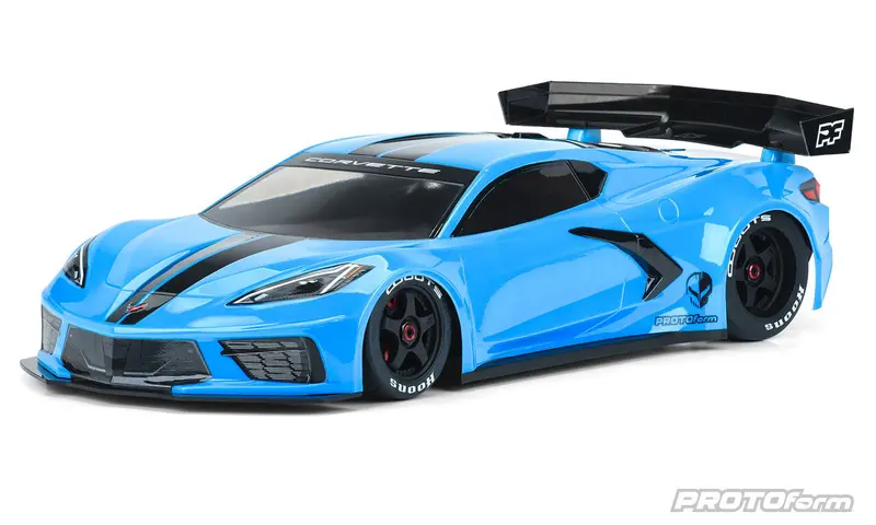 Proline Protoform Chevy Corvette C8 Clear Body Suit Arrma Felony/ Infraction - Prm157700 2