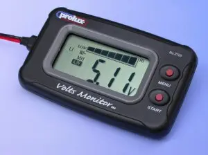 Prolux 3.7-20V Lipo/ Nimh Battery Voltmeter - Pl2720 1