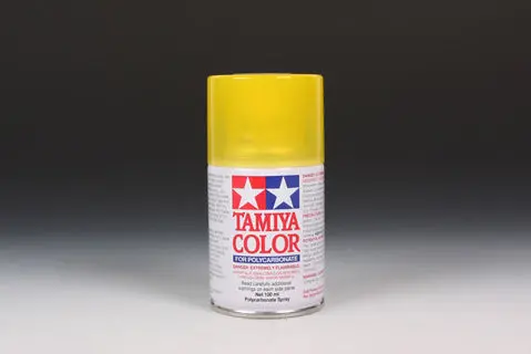 Ps-42 Translucent Yellow Polycarbonate Spray Paint 1