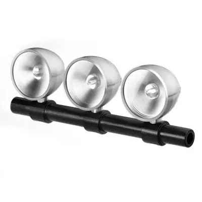 R1 Led Lightbar 3 Lights - Silver 1