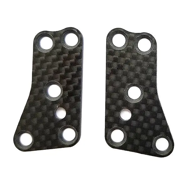 Rc8b3.2 Factory Team Front Upper Suspension Arm Inserts Carbon 1.2Mm 1