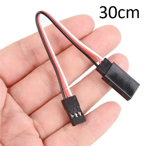 Rct 30Cm Servo Extension Lead 22Awg Fits Jr Futaba Hitec - Rctc03008 1
