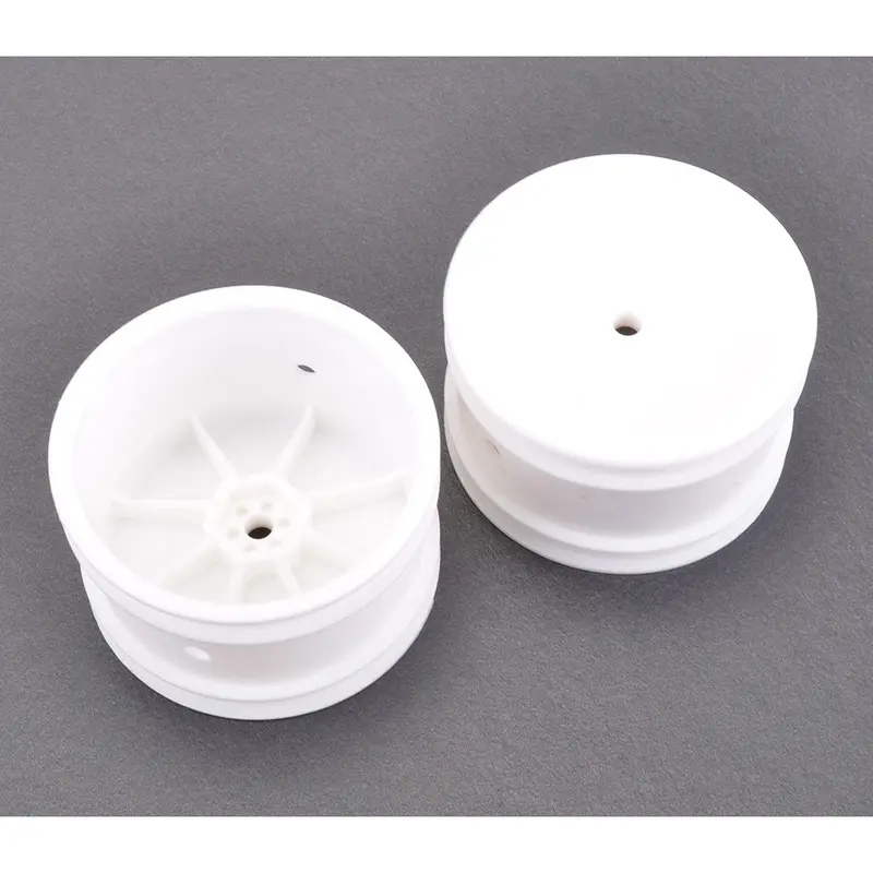 Rear Wheel White 1/10Th Off Road Buggy - 1Pr 1