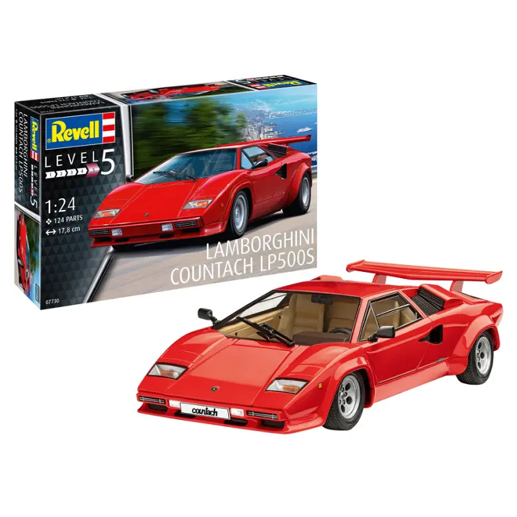 Revell Lamborghini Countach Lp500s 1:24 - 07730 1