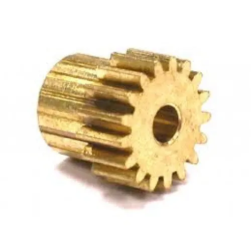 Riverhobby 17T 0.6P Brass Pinion Ftx-6335 - Rh-10201 1