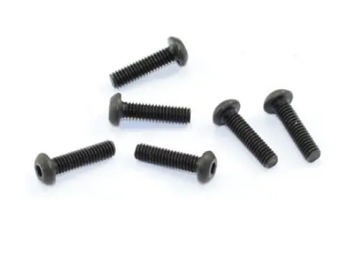 Riverhobby 2.5X10mm Hex Drive Button Head Screws 6Pcs - Rh-18073 1