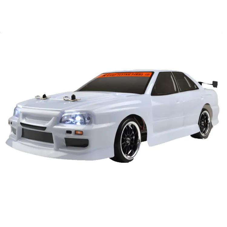 Riverhobby X-Ranger 1:10 4Wd On-Road Car W/ 2.4Ghz Radio, Light Kit, Brushed Motor, Battery & Charger - Rh-1025Dl 1