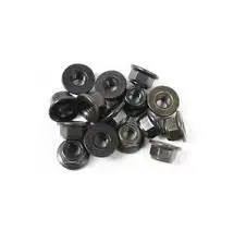 Rovan 5Mm Flanged Nyloc Nuts Black 15Pcs - Rov-68038 1