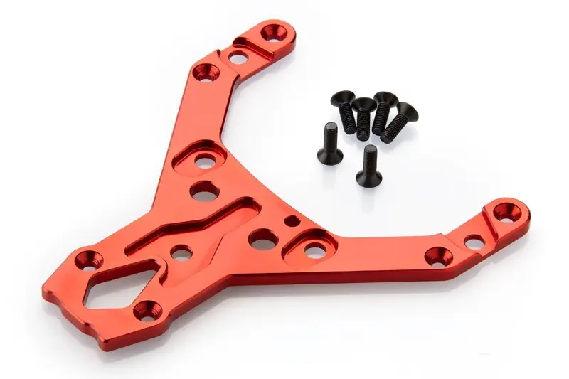 Rovan Cnc Billet Front Upper Plate Orange - Rov-95097A 1