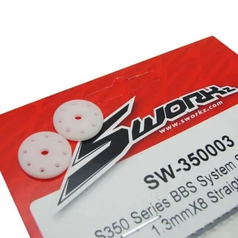S350 / S350t Bbs System Shock Piston 1.3Mm - 2Pcs 1