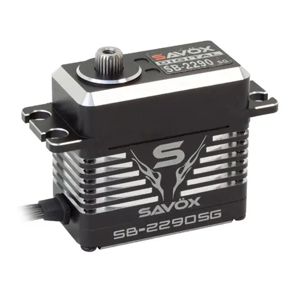 Savox 45Kg Black Edition Digital Hv Mg Servo - Sav-Sb2290sg 1