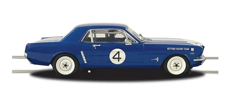 Scalextric 1965 Ford Mustang Neptune Racing Norm Beechey - C4458 1