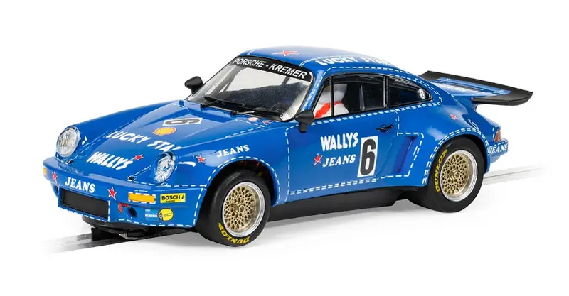 Scalextric Porsche 911 Carrera Rsr 3.0 Wallys Jeans - C4398 1
