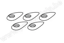 Streamline Washer For M4 Screws (5Pcs) Gf-2155-001 2