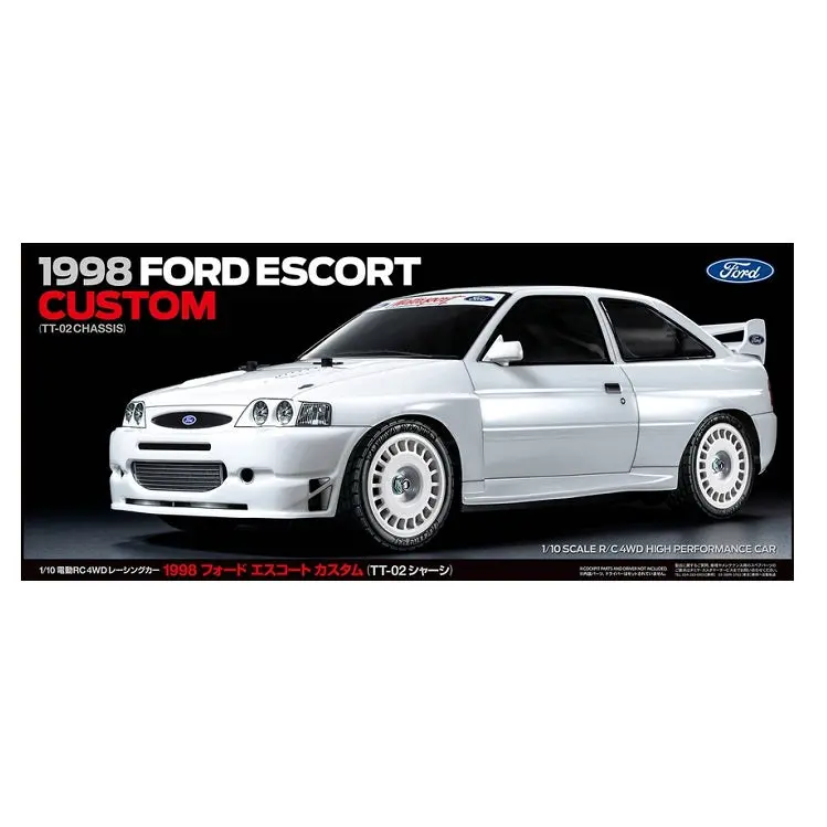 Tamiya 1998 Ford Escort Custom Tt-02 Kit 1:10 - 58691 1