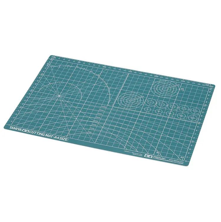 Tamiya A4 Cutting Mat Green - 74118 1