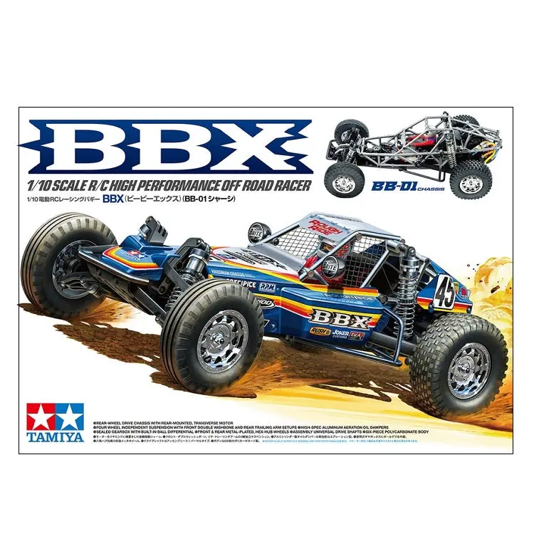 Tamiya Bbx 2Wd Off-Road Buggy Bb-01 No Motor Or Esc Kit 1:10 - 58719 1