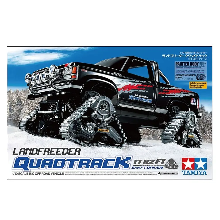 Tamiya Landfreeder Quadrack Tt-02Ft Kit 1:10 - 58690 1