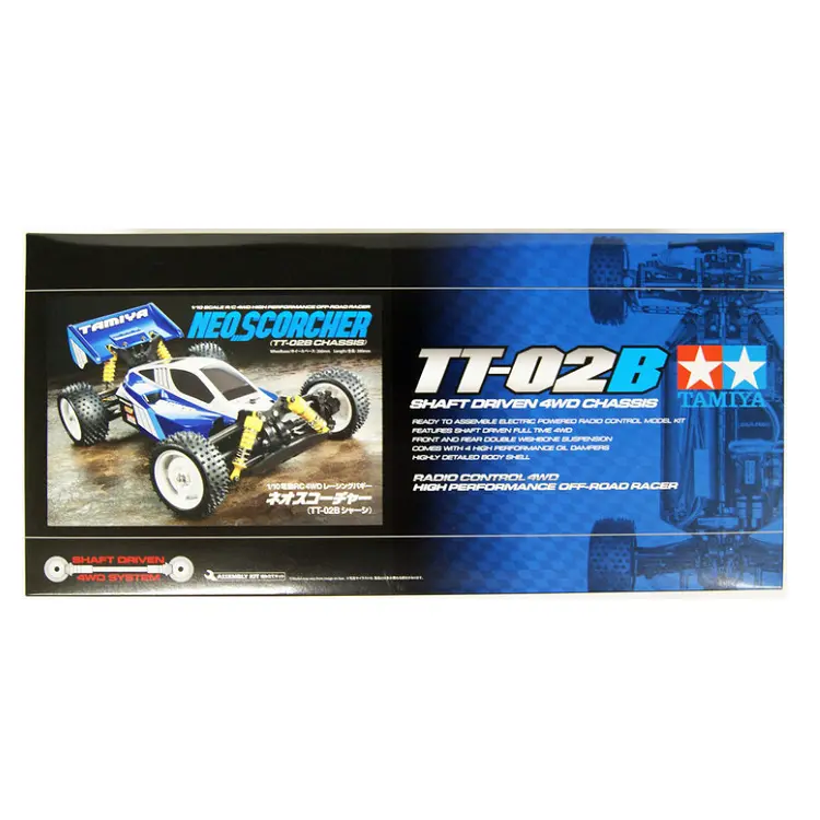 Tamiya Neo Scorcher Tt-02B No Esc Kit 1:10 - 58568A 1