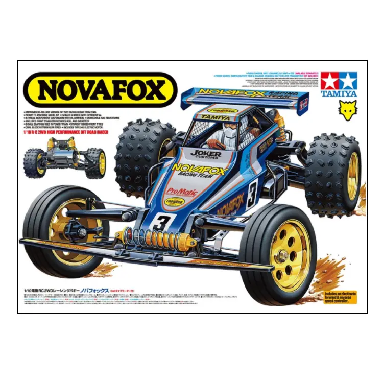 Tamiya Novafox Kit 1:10 No Esc - 58577A 1