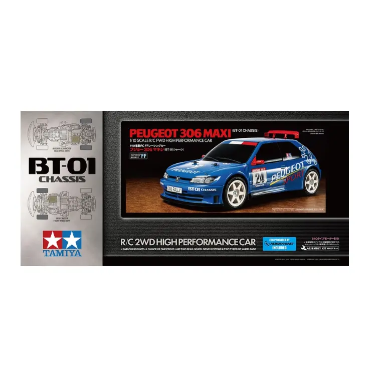 Tamiya Peugeot 306 Maxi Bt-01 Kit 1:10 - 58746 1