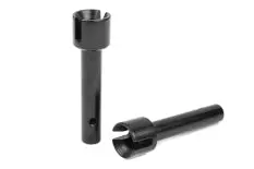 Team Corally Rear Stub Axles V1 Wide Hub 2Pcs - C-00180-368 1