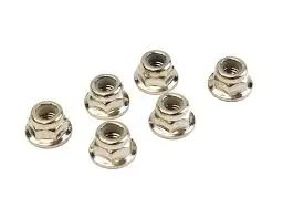 Tornado M4 Flanged Nyloc Nuts 6Pcs - Trc-31045 1
