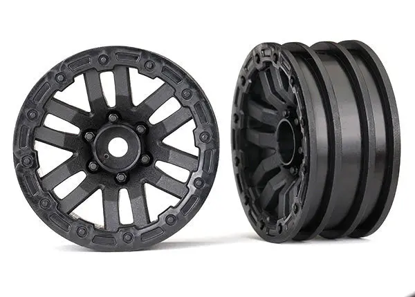 Traxxas 1.9In Trx-4 Black Wheels 2Pcs - 8271 1