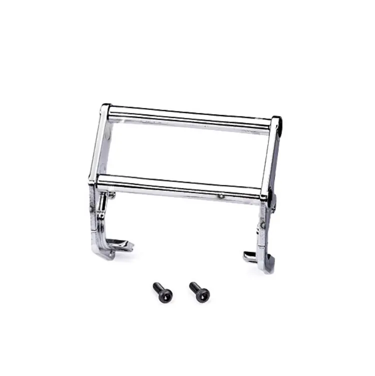 Traxxas 1:18 Bumper Push Bar Chrome Suits Trx-4M Chevy K10 - 9838 1